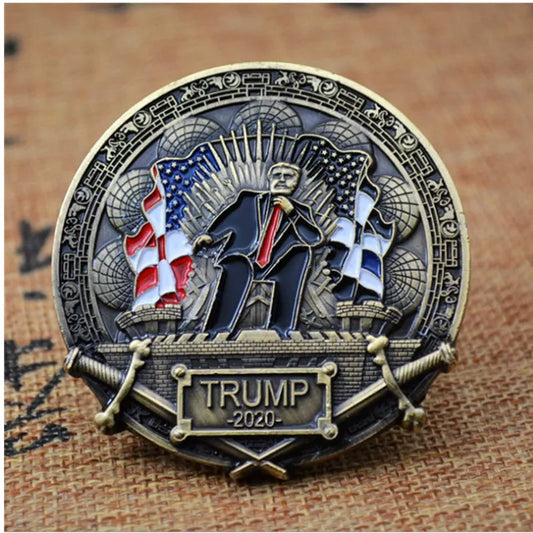 Trump 2020 Gold Challenge Coin