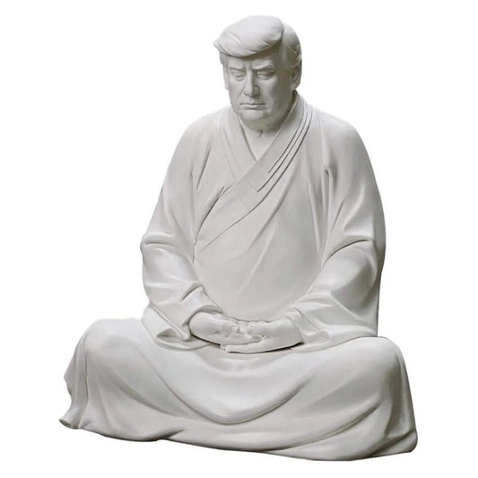 Trump Zen Blessing Statue